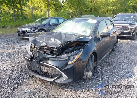 2019 Toyota Corolla Xse z USA, uszkodzony, nr VIN JTNK4RBE3K3063407